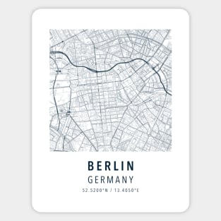 berlin simple map Sticker